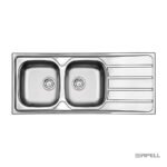 ΝΕΡΟΧΥΤΗΣ AREA 116x50  APELL INOX ΛΕΙΟ
