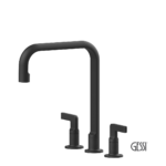 ΜΠΑΤ.ΝΕΡΟΧ. 3 ΟΠΩΝ INCISO GESSI BLACK MATT