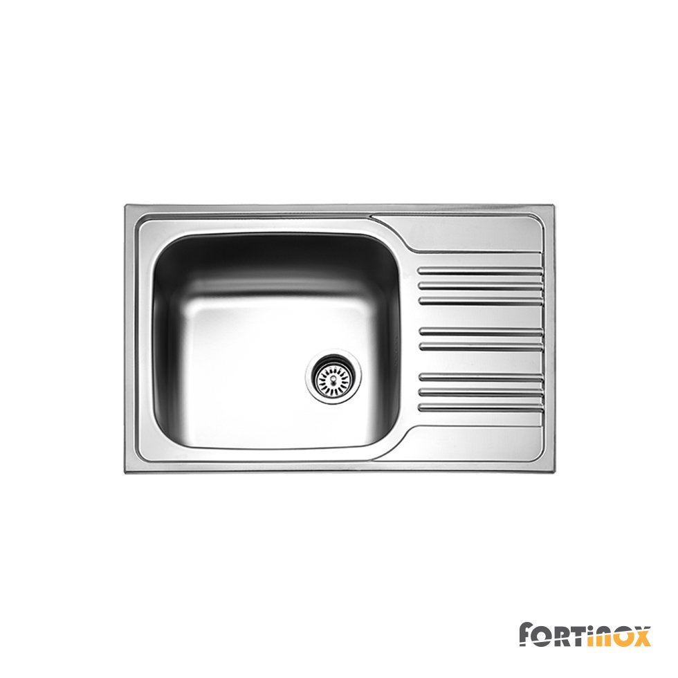 06d63246-540d-448a-9501-6f182ed5a60b ΝΕΡΟΧΥΤΗΣ VALLEY 78x50 FORTINOX INOX ΛΕΙΟ - Image 1