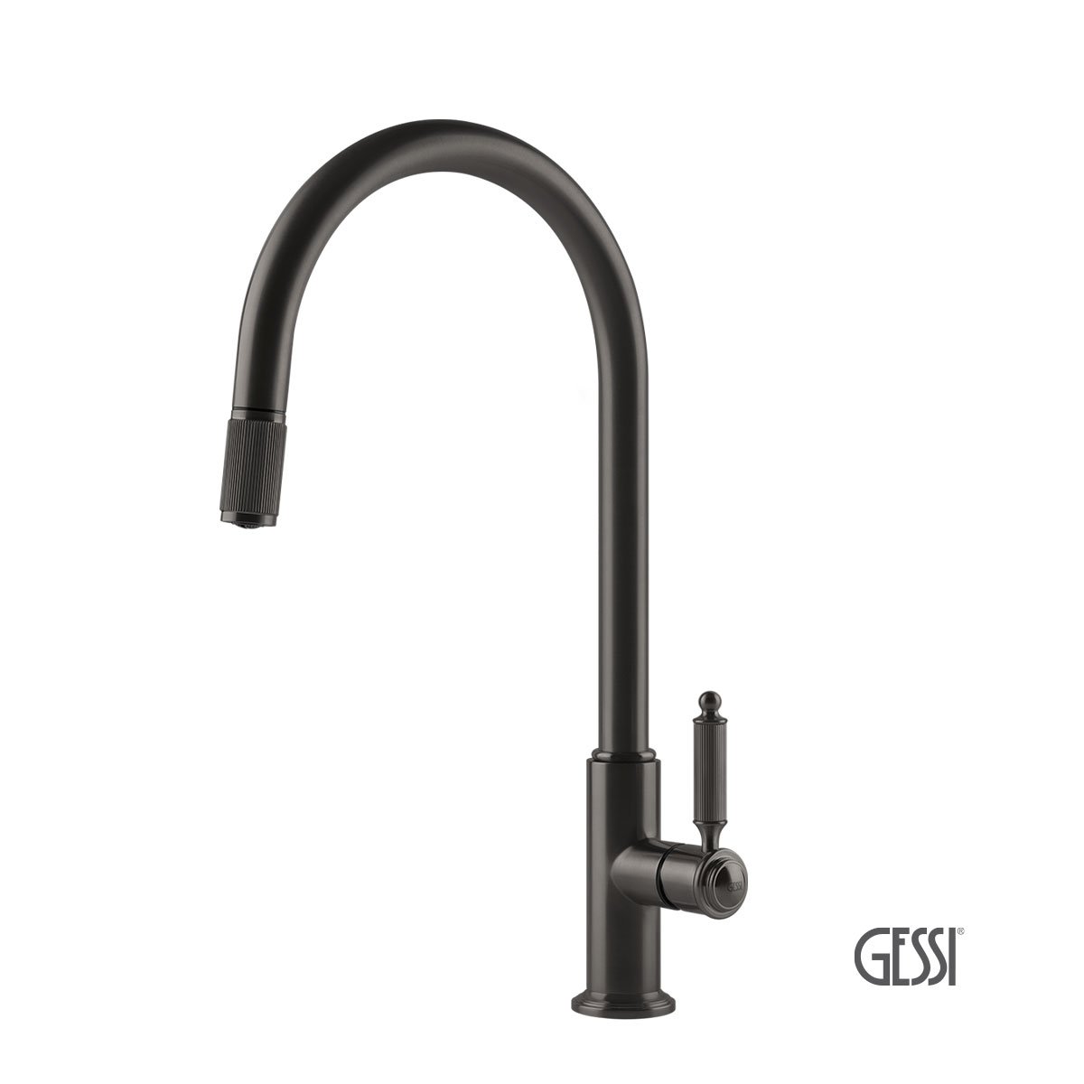 1619bc73-8789-45f1-8da6-a4a675a9a454 ΜΠΑΤ.ΝΕΡΟΧ. VENTI20 GESSI BLACK METAL BRUSHED PVD - Image 1
