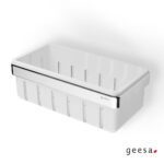 ΣΠΟΓΓΟΘΗΚΗ-ΜΠΟΥΚΑΛΟΘΗΚΗ FRAME GEESA CHR/WHITE MATT