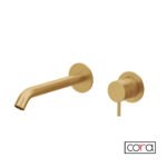 ΜΠΑΤΑΡΙΑ ΝΙΠΤ.ΤΟΙΧΟΥ COSMO INOX PVD BRUSHED GOLD