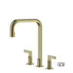 ΜΠΑΤ.ΝΕΡΟΧ. 3 ΟΠΩΝ INCISO GESSI BRASS BRUSHED PVD