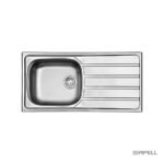 ΝΕΡΟΧΥΤΗΣ AREA 100x50 APELL INOX ΛΕΙΟ
