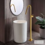 ΜΠΑΤ.ΝΙΠΤΗΡΟΣ ΕΠΙΔΑΠΕΔΙΑ H.124,5cm EURORAMA BRUSHED GOLD