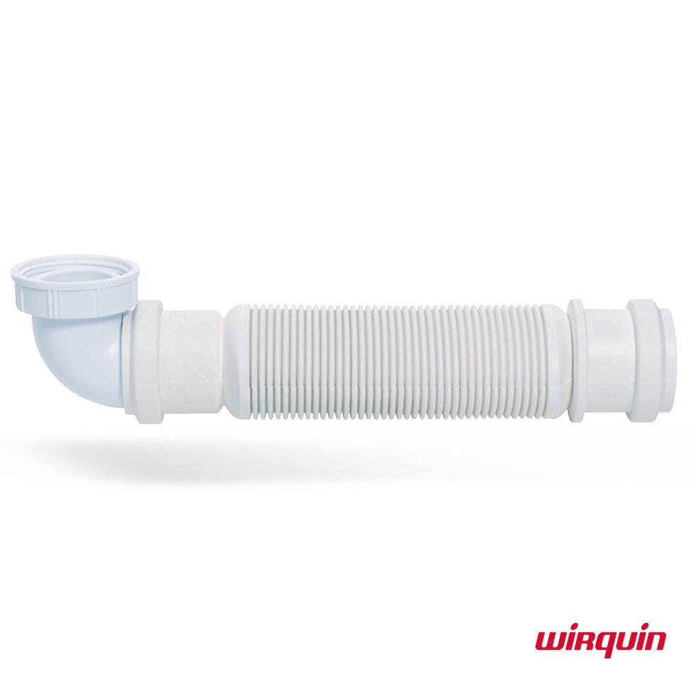 4161c281-d1b7-420c-9c25-9b27136e6069 ΣΙΦΩΝ SENZO 1 1/4" ΓΙΑ ΝΙΠΤΗΡΑ WHITE - Image 1
