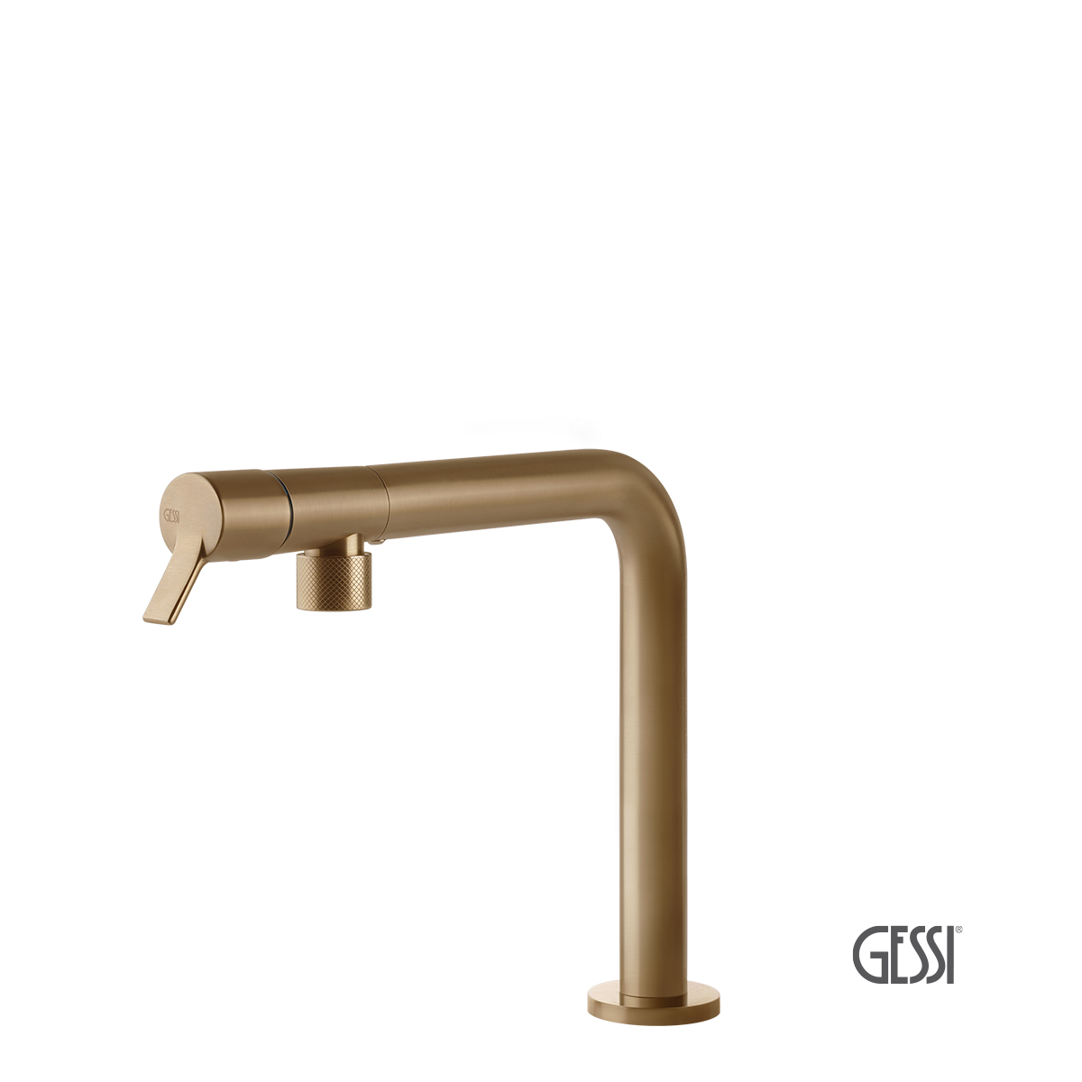 460998c9-0f53-4e49-920c-f09901f99abe ΜΠΑΤ.ΝΕΡΟΧ.FISSO GESSI INOX316 WARM BRONZE BRUSHED PVD - Image 1