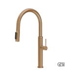 ΜΠΑΤ.ΝΕΡΟΧ. CESELLO GESSI WARM BRONZE BRUSHED PVD
