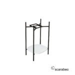 ΕΠΙΠΛΟ ΜΠΑΝ.LAILA 2702-NROP ΜΕ ΡΑΦΙ 2709-300 SCARABEO