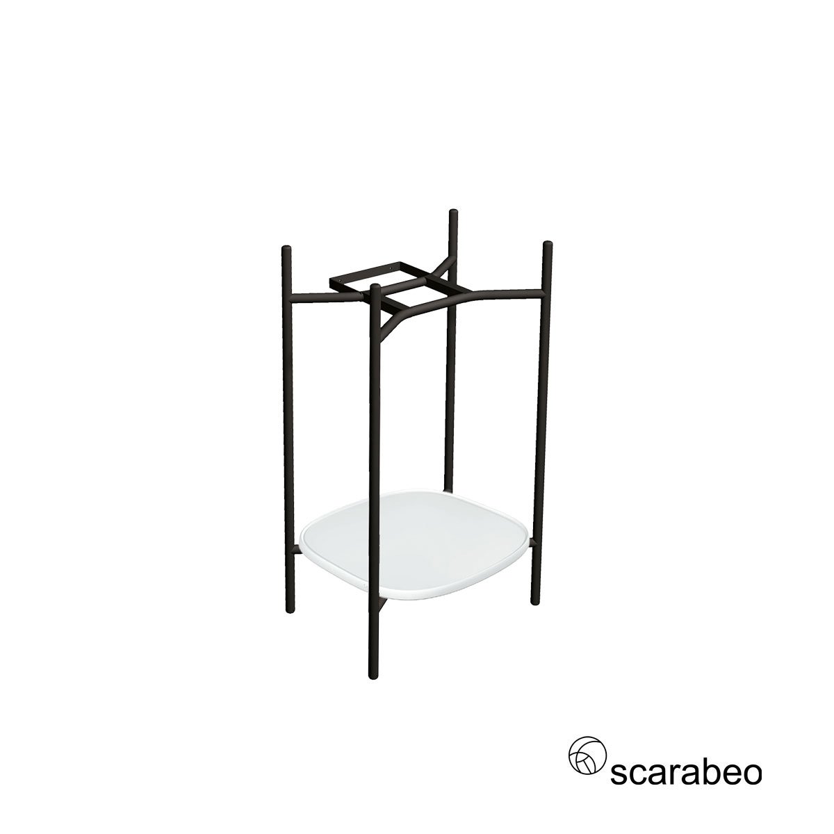 48db2c4b-8242-4319-ac39-928887aa0f35 ΕΠΙΠΛΟ ΜΠΑΝ.LAILA 2702-NROP ΜΕ ΡΑΦΙ 2709-300 SCARABEO - Image 1