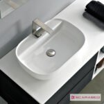 ΝΙΠΤΗΡΑΣ GLAM56/R 56x38 (1 οπή) SCARABEO WHITE