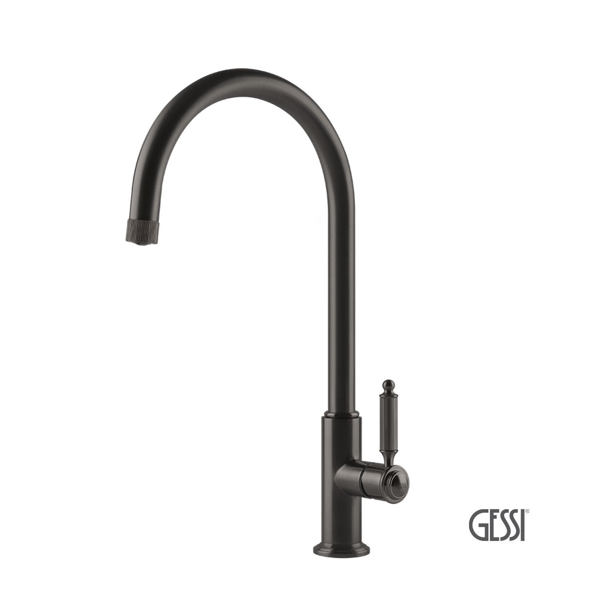 680bd91c-866e-43a6-9749-1eaeb05a7a4d ΜΠΑΤ.ΝΕΡΟΧ. VENTI20 GESSI BLACK METAL BRUSHED PVD - Image 1