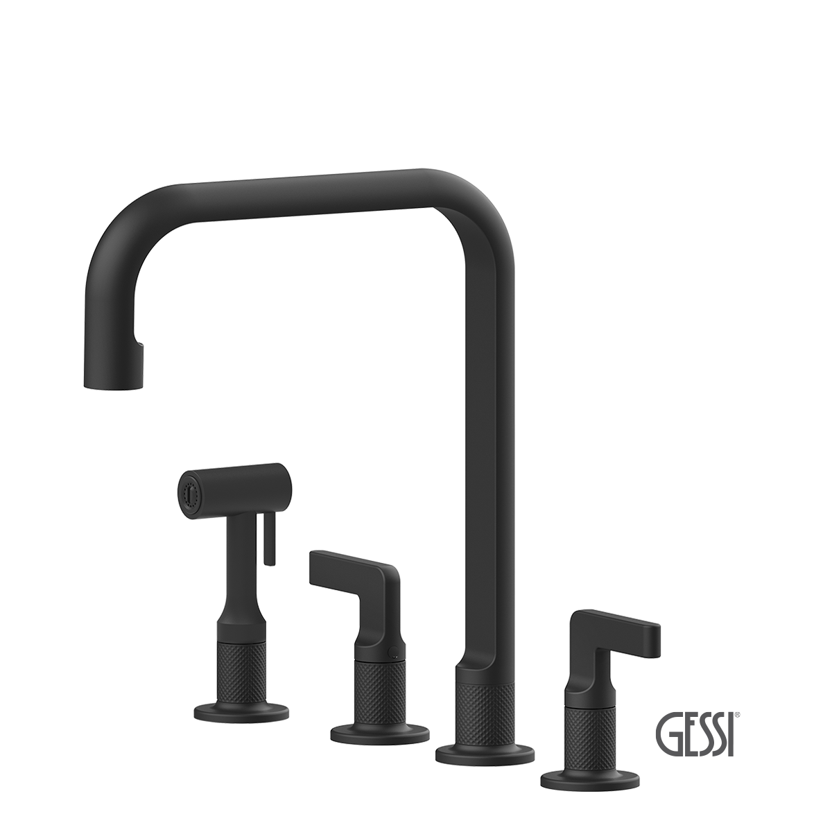 6b6fb5b7-b1b0-4741-80c7-a7acc395dd6b ΜΠΑΤ.ΝΕΡΟΧ. 4 ΟΠΩΝ INCISO GESSI BLACK MATT - Image 1