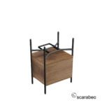 ΕΠΙΠΛΟ ΜΠΑΝ.LAILA 2701-NROP ΜΕ ΣΥΡΤΑΡΙ  2711-89 SCARABEO
