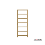 ΘΕΡΜ. ΠΕΤΣ/ΣΤΡΑ INOX TEMPO 120x50 BR.BRASS(GOLD) PVD