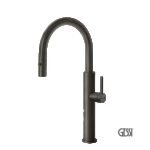 ΜΠΑΤ.ΝΕΡΟΧ. GESSI INOX316 BLACK METAL BRUSHED PVD