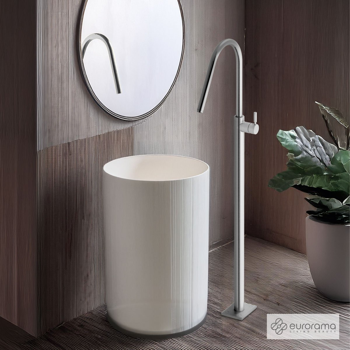 7c7c2b83-7cc1-443b-b93c-5314cdf846bf ΜΠΑΤ.ΝΙΠΤΗΡΟΣ ΕΠΙΔΑΠΕΔΙΑ H.124,5cm EURORAMA INOX - Image 1