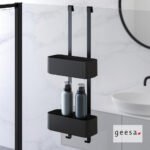 ΜΠΟΥΚΑΛΟΘΗΚΗ ΔΙΠΛΗ 25x11,5 - H65 εκ. FRAME GEESA BLACK MATT