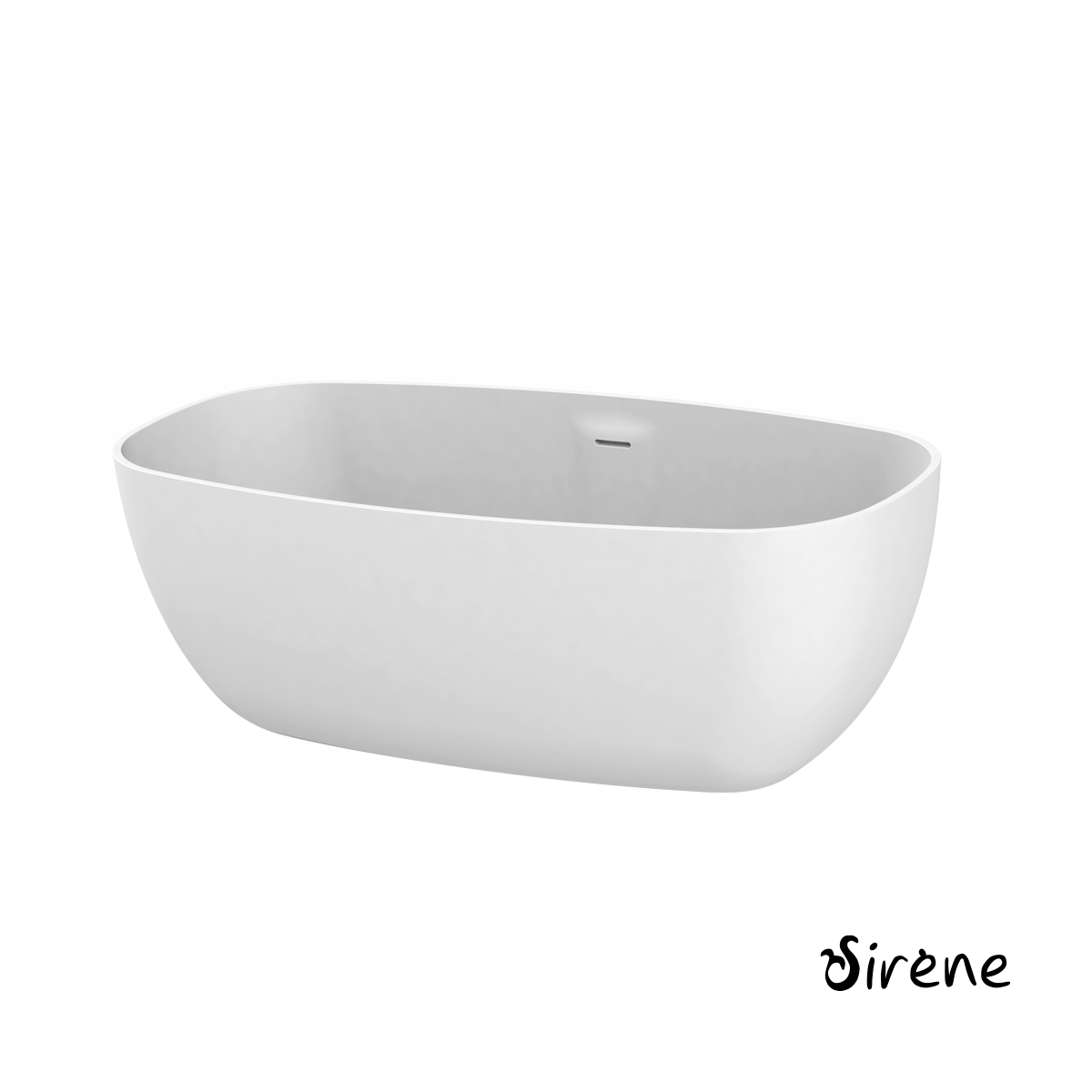 83cebb3a-e0c9-4bae-8073-2309179015ee U2 ΜΠΑΝΙΕΡΑ FREESTD 165x85 SIRENE WHITE MATT - Image 1