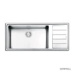 ΝΕΡΟΧΥΤΗΣ LINEAR PLUS 116x50 APELL INOX ΛΕΙΟ
