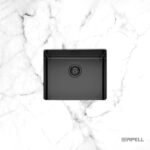 ΝΕΡΟΧΥΤΗΣ ΥΠΟΚ/ΝΟΣ METAMORFOSI 54x44 PVD BLACK APELL
