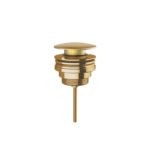 ΒΑΛΒΙΔΑ ΝΙΠΤ. CLIC-CLAC AISI316 INOX PVD BRUSHED GOLD