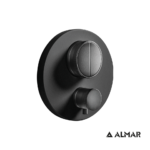 ΕΞΩΤ.ΤΜΗΜΑ ΘΕΡΜΟΣΤ.ΜΙΚΤΗ 2 ΕΞΟΔ."PUSH" ALMAR BLACK MATT