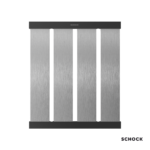 ΣΧΑΡΑ ΑΠΟΣΤΡΑΓΓΙΣΗΣ 33,6 x 39,2 x 1,2 SCHOCK INOX