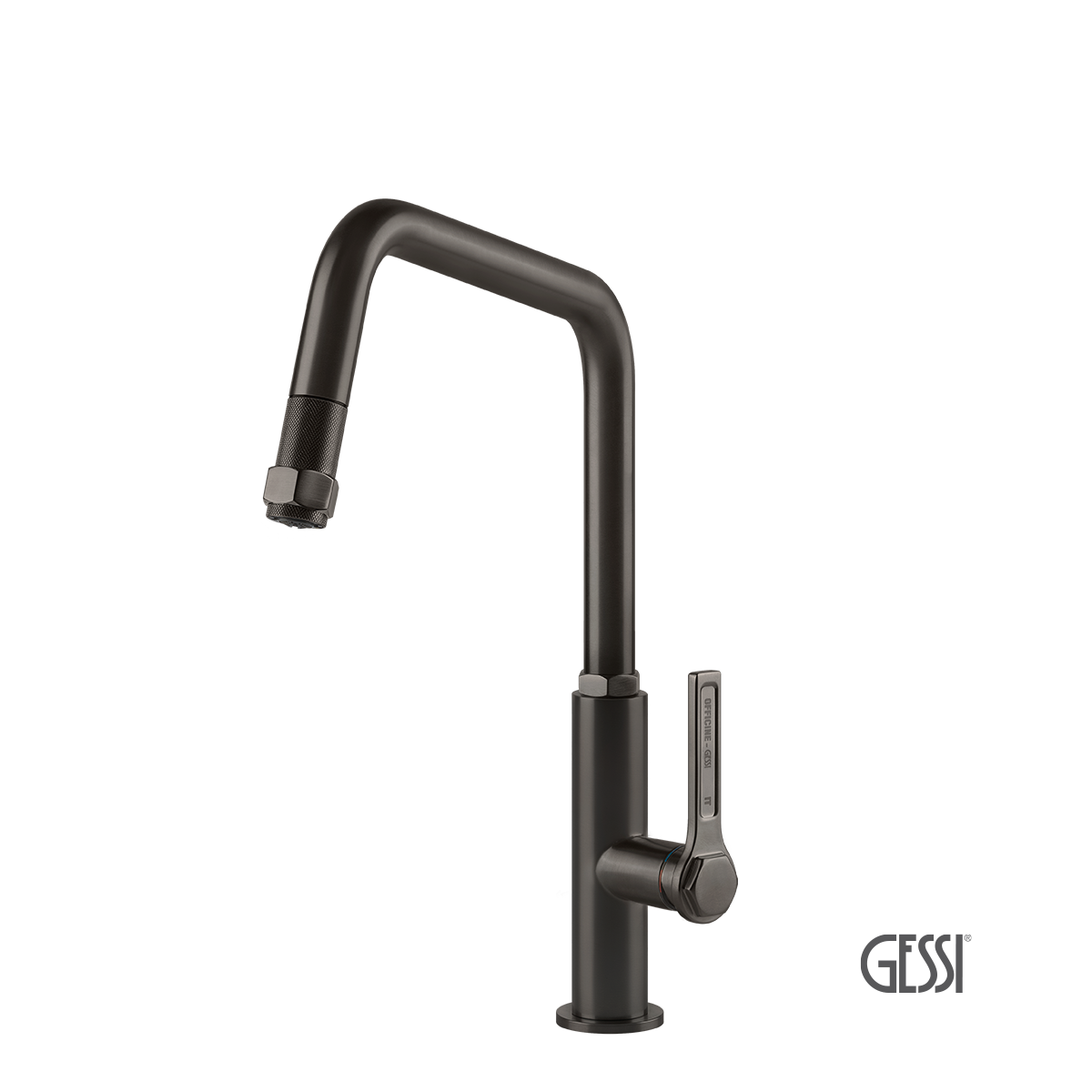 9bfdd7c9-8051-4f23-9825-0537d8b7fd14 ΜΠΑΤ.ΝΕΡΟΧ.+ΤΗΛ. OFFICINE GESSI BLACK METAL BRUSHED PVD - Image 1