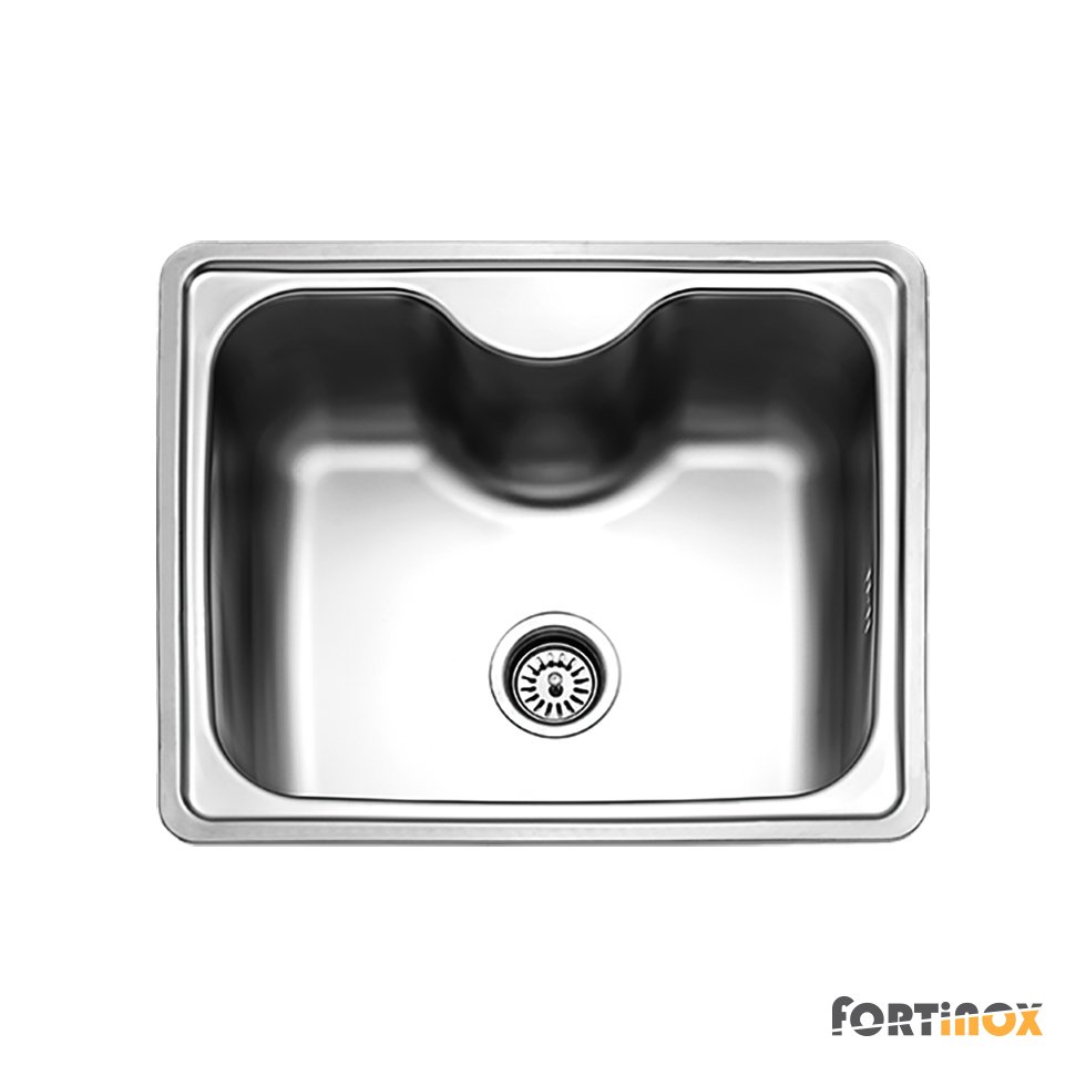 a06c0286-02ea-4ac4-82ce-11024042185b ΝΕΡΟΧΥΤΗΣ ARENA 60x50 FORTINOX INOX ΛΕΙΟ - Image 1