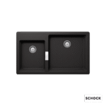 ΝΕΡΟΧ.MANHATTAN 86x50 SCHOCK CRISTALITE NERO GR