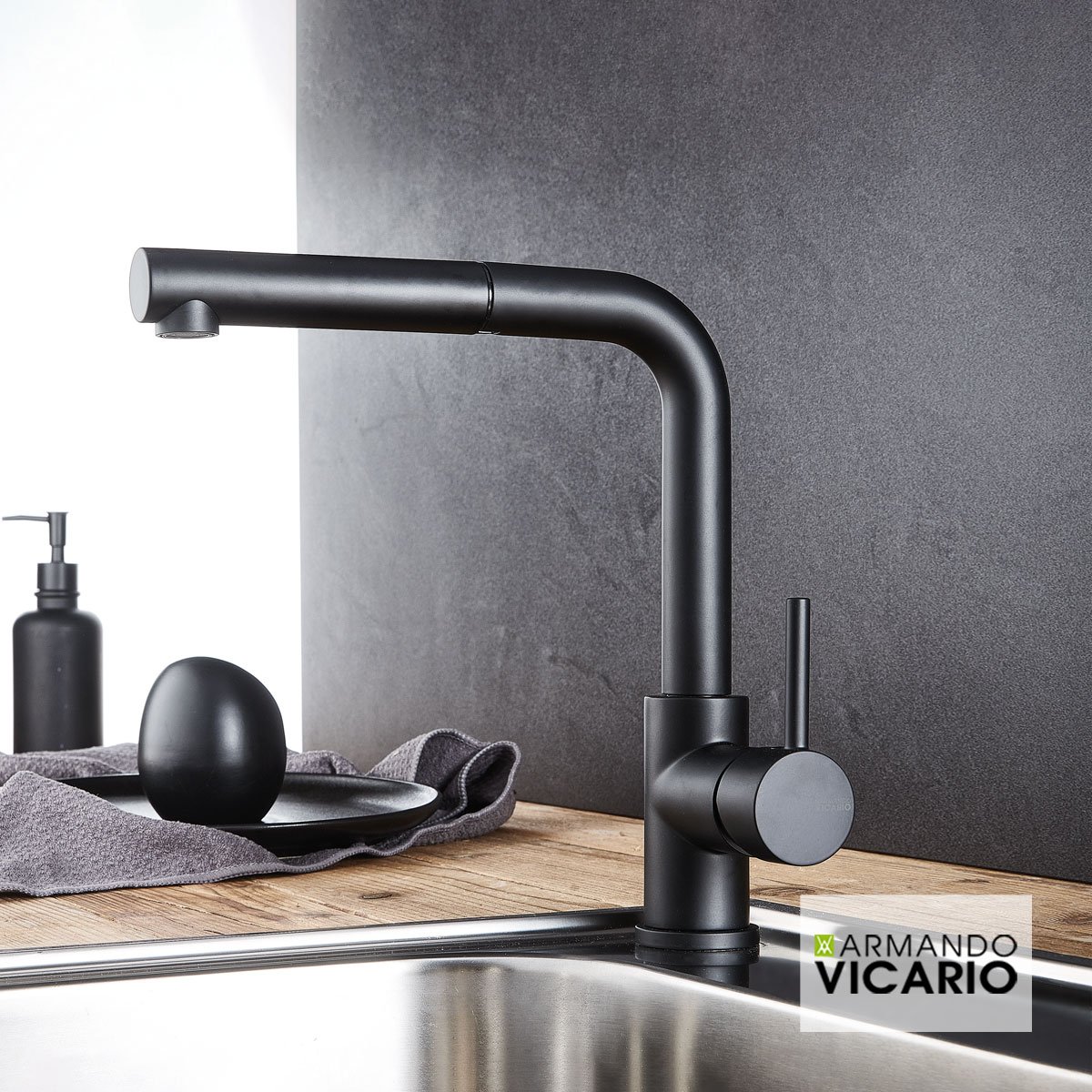 b056dc10-48d5-44b3-93aa-eeca06fb6741 ΜΠΑΤ.ΝΕΡΟΧ. FLUO VICARIO BLACK MATT - Image 1