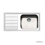 ΝΕΡΟΧΥΤΗΣ LINEAR 100x50 APELL INOX ΛΕΙΟ LEFT