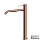 ΜΠΑΤ.ΝΙΠΤ.ΥΨΗΛΗ+ΒΑΛΒ.CLIC-CLAC COSMO INOX PVD ROSE-GOLD