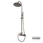 ΜΠΑΤ.ΝΤΟΥΖ+ΕΠΕΚΤ.ΚΟΛΩΝΑ+ΚΕΦΑΛΗ SLIM VICARIO TUSCANY BRASS