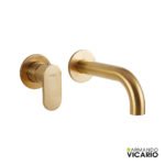 ΜΠΑΤ.ΝΙΠΤ. ΤΟΙΧΟΥ SLIM VICARIO BRUSHED GOLD