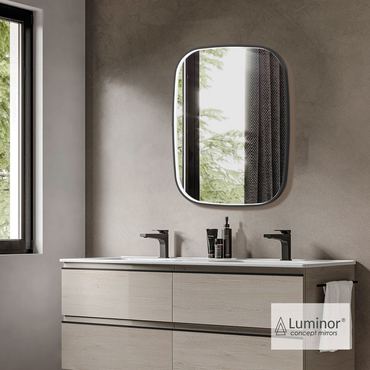 ba80d295-f073-46a4-bb5f-05981b798b52 ΚΑΘΡΕΦΤΗΣ FIZ 60x80 LUMINOR BLACK BRUSHED - Image 1