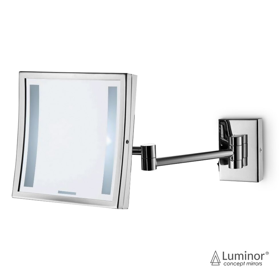 c022a0f9-62a7-4750-bf7e-d5d0a98e4cd9 ΚΑΘΡΕΦΤΗΣ LED ΜΕΓΕΘ.ΤΕΤΡΑΓ. 21,5x21,5 LUMINOR CHROME - Image 1