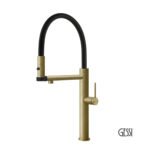 ΜΠΑΤ.ΝΕΡΟΧ. FLESSA GESSI BRASS BRUSHED PVD