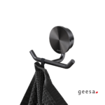 ΑΓΚΙΣΤΡΟ ΔΙΠΛΟ 4,6cm OPAL GEESA INOX PVD BLACK BRUSHED