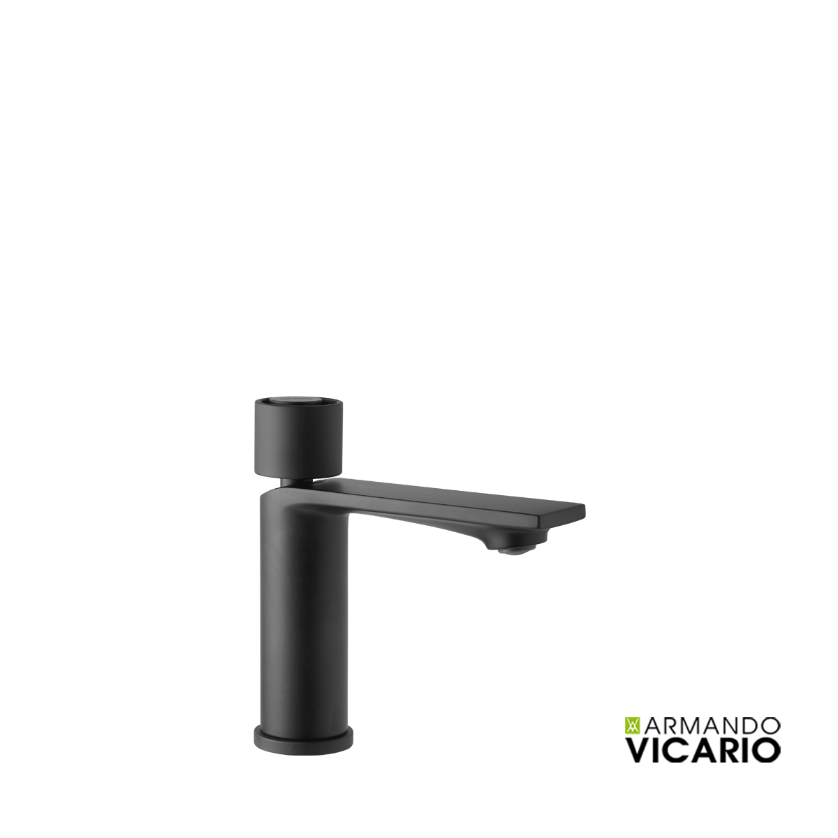 ce22a42c-3b7f-490c-8d49-7787f753b54e ΜΠΑΤ.ΝΙΠΤ. ΜΕ ΒΑΛΒ.CLIC-CLAC HALO VICARIO BLACK MATT - Image 1