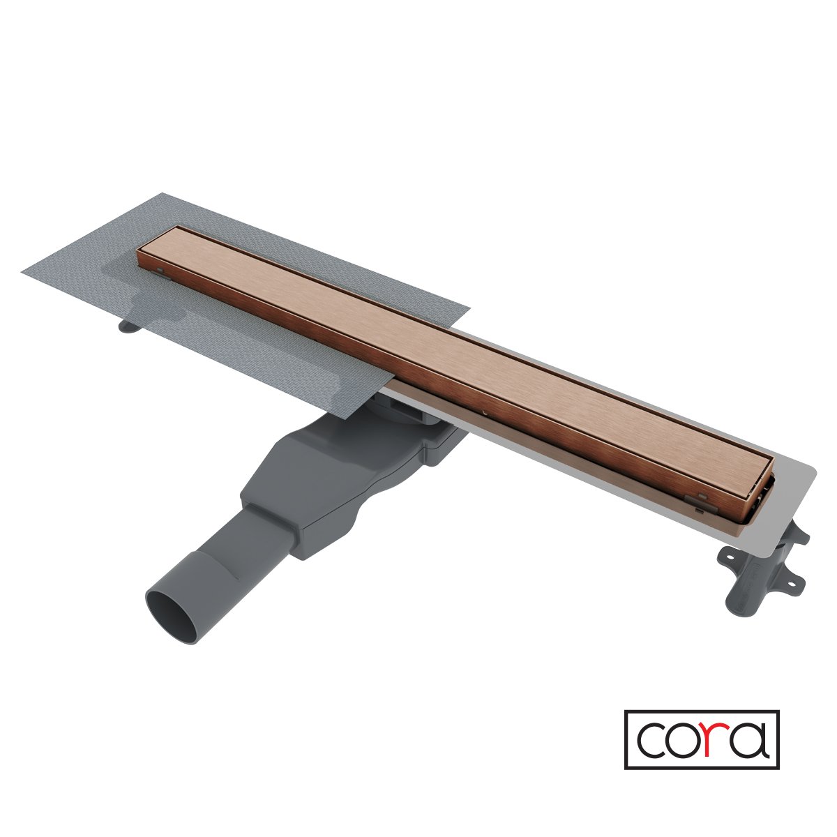 cf410c6a-2c4a-41aa-aa96-98fb93df0494 ΚΑΝΑΛΙ ΝΤΟΥΣ NEO 60cm CORA INOX PVD ROSE-GOLD - Image 1