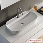 ΝΙΠΤΗΡΑΣ GLAM76/R 76x38 (1 οπή) SCARABEO WHITE