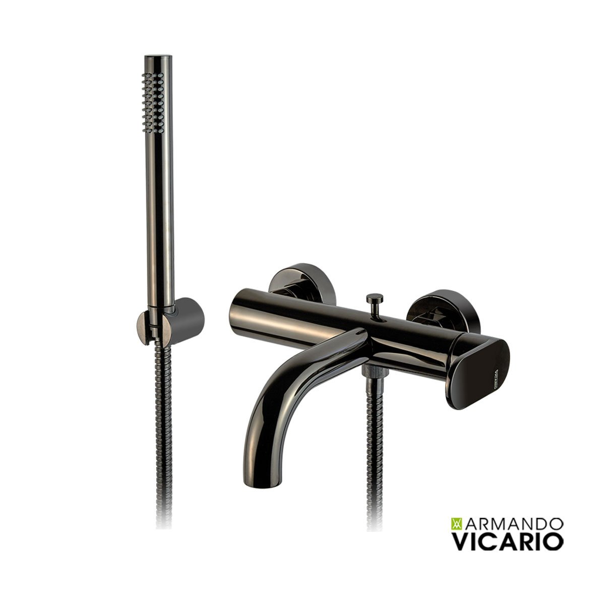 ed6832f6-c080-46c2-ac3c-c82e4dfa8b0c ΜΠΑΤ.ΛΟΥΤΡΟΥ SLIM VICARIO BLACK CHROME - Image 1