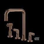 ΜΠΑΤ.ΝΕΡΟΧ. 4 ΟΠΩΝ INCISO GESSI COPPER BRUSHED