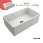 ΝΕΡΟΧ.ΕΠΙΚΑΘ. 76x46 ΔΙΠΛΗΣ ΟΨΗΣ BOCCHI WHITE
