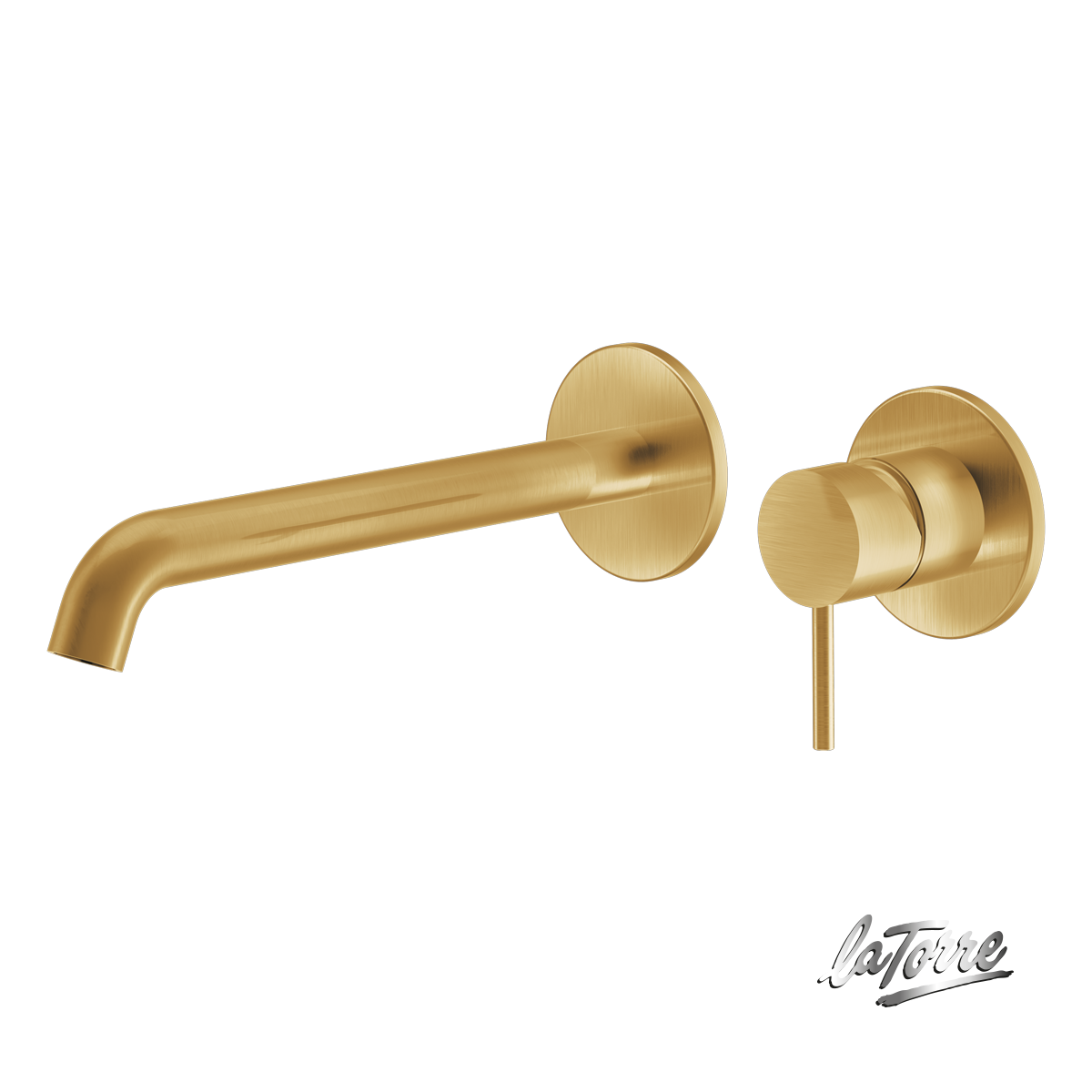 ffc805d7-b38f-45f3-8021-e449de4f26d9 ΜΠΑΤ.ΝΙΠΤ.ΤΟΙΧΟΥ ELLE 316 LA TORRE INOX PVD BRUSHED GOLD - Image 1