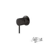 ΜΙΚΤΗΣ ΕΝΤΟΙΧ.1 ΕΞΟΔΟΥ ELLE 316 LA TORRE INOX PVD BLACK BRUSHED